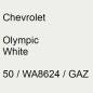 Preview: Chevrolet, Olympic White, 50 / WA8624 / GAZ.